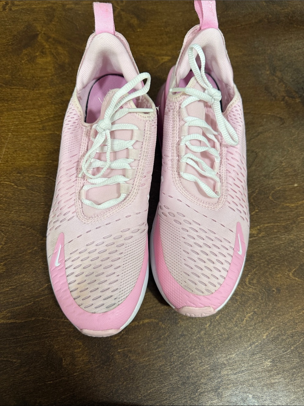 Nike Light Pink Mesh Running Sneakers